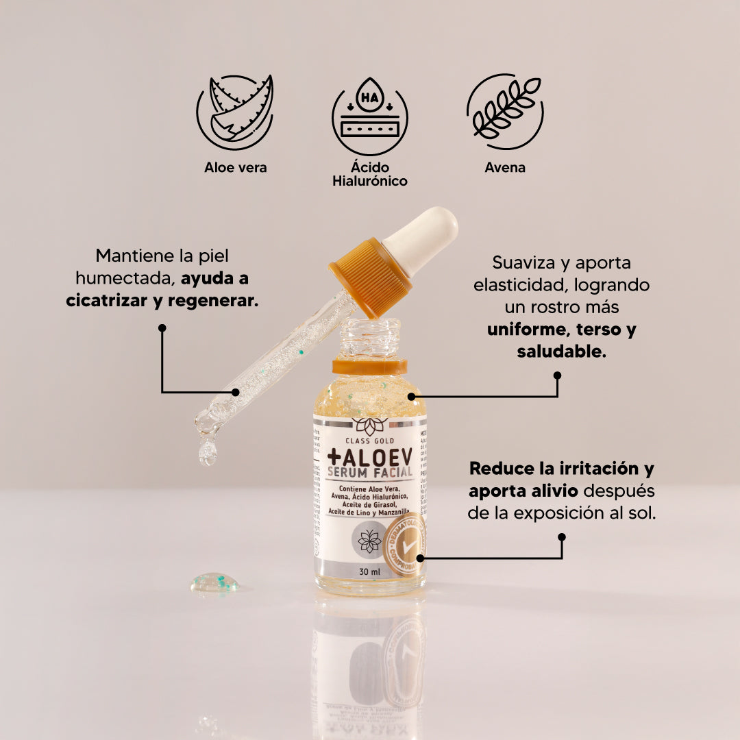 SÉRUM FACIAL + ALOEV