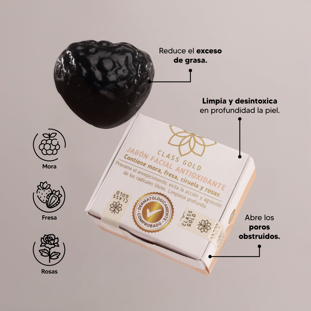JABÓN FACIAL ANTIOXIDANTE PIEL GRASA