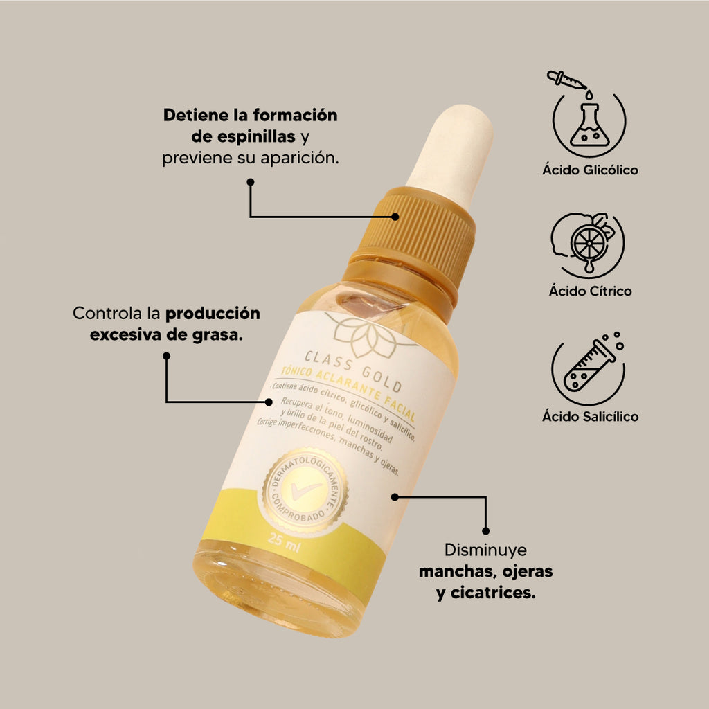 TÓNICO ACLARANTE FACIAL 25ML