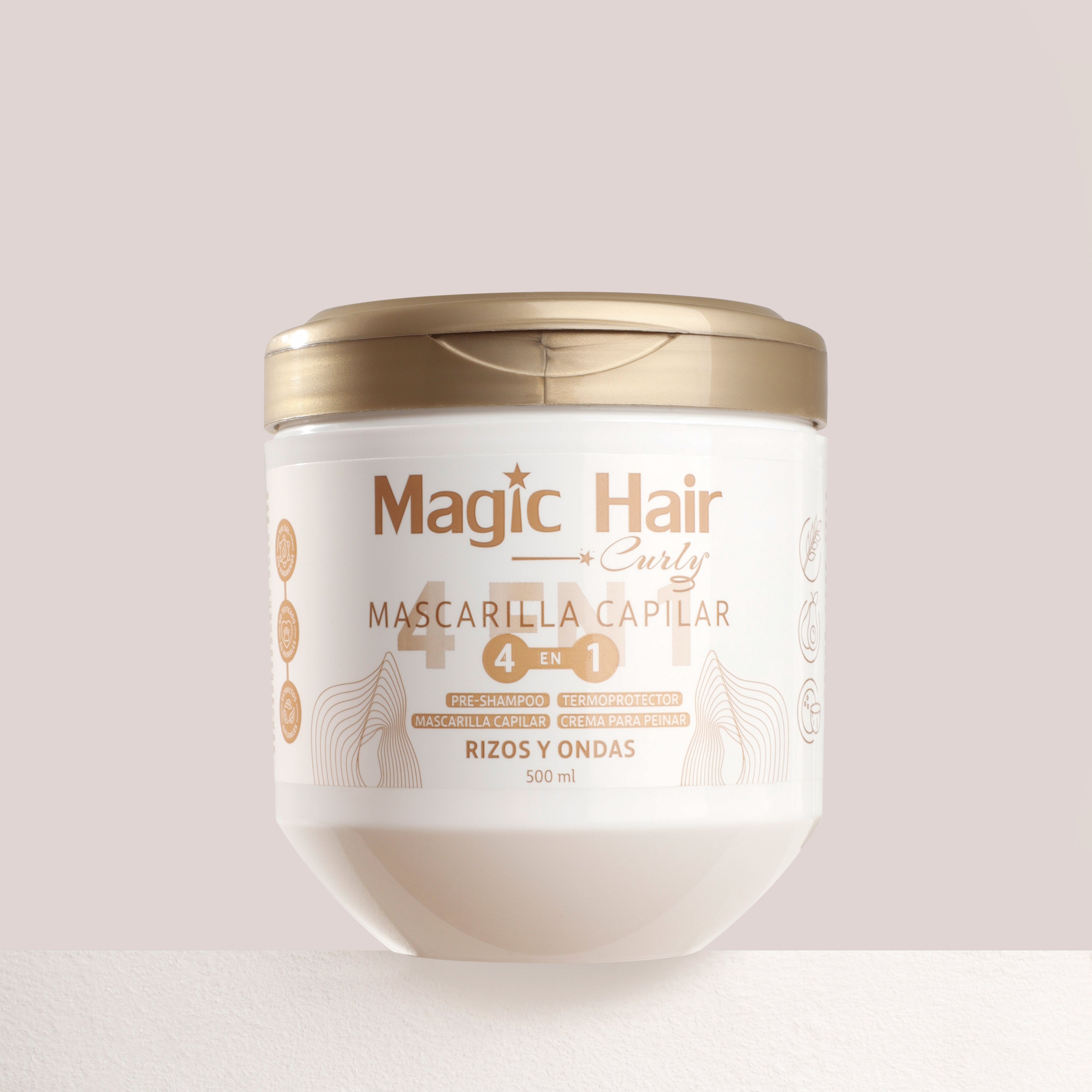 MASCARILLA CAPILAR 4 EN 1 - CURLY